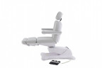 Педикюрное кресло электрическое MED-MOS ММКП-3 (КО-193Д) св.серый с ножной педалью