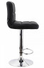 Стул барный Everprof Asti Экокожа Черный