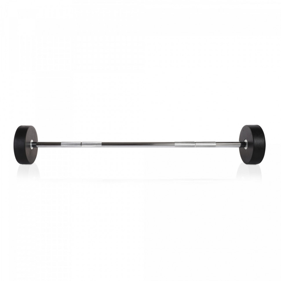 Штанга UNIX Fit PRO прямая обрезиненная 25 кг