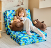 Матрасик-трансформер (игровой мат, кресло, пуф) BelbergKids BK-02