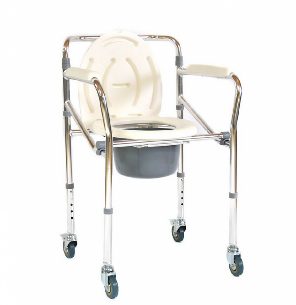 Стул-туалет Оптим PR 8005 W / FS 696